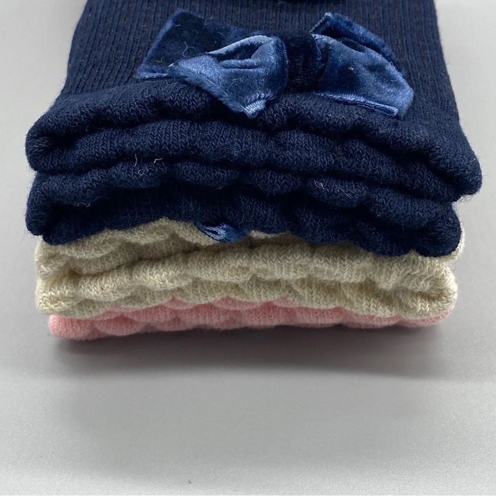 Copper Key Girls 3 Pack  Velvet Socks